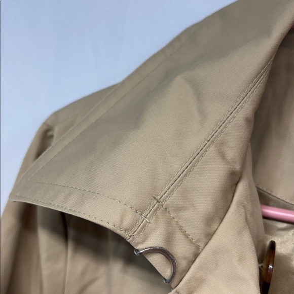 Michael Kors full button up collard belted ginger root trench coat  XL - Picture 14 of 16